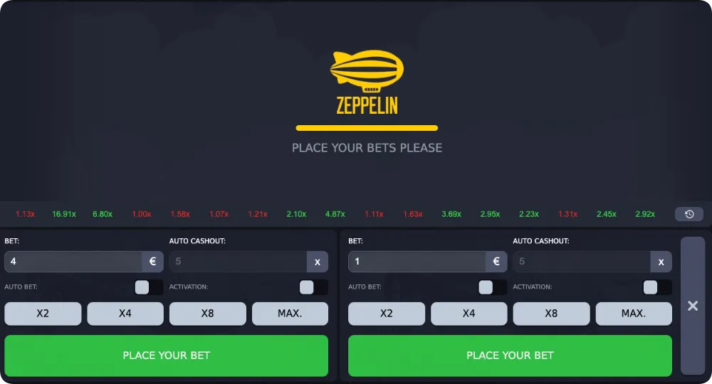 Zeppelin interface